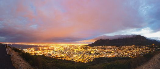 Kapstadt Panorama mit Tafelberg