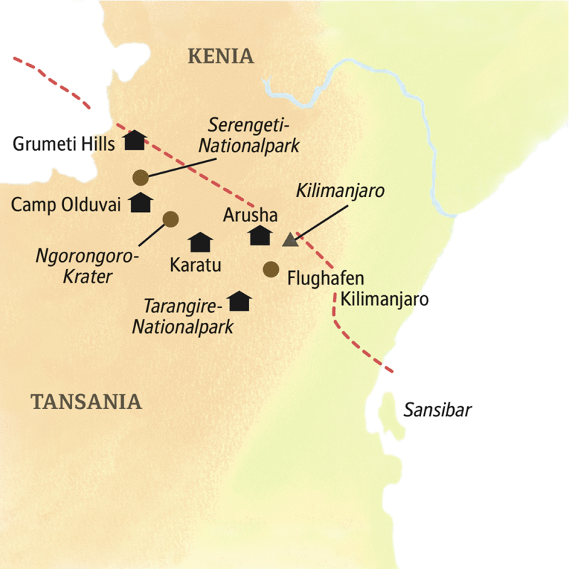 Studiosus - Tansania - auf Safari