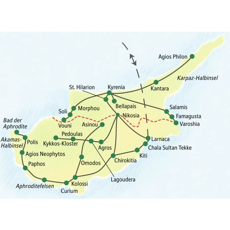 Studiosus - Zypern - die umfassende Reise