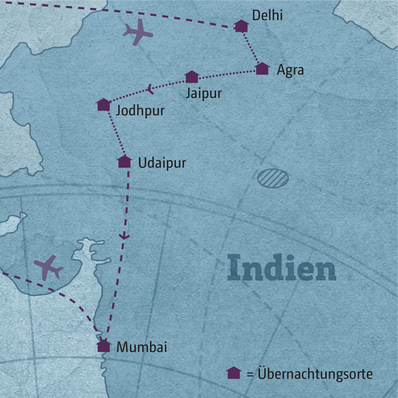 Marco Polo Reisen - Nordindien - Moguln, Mythen und Maharadschas