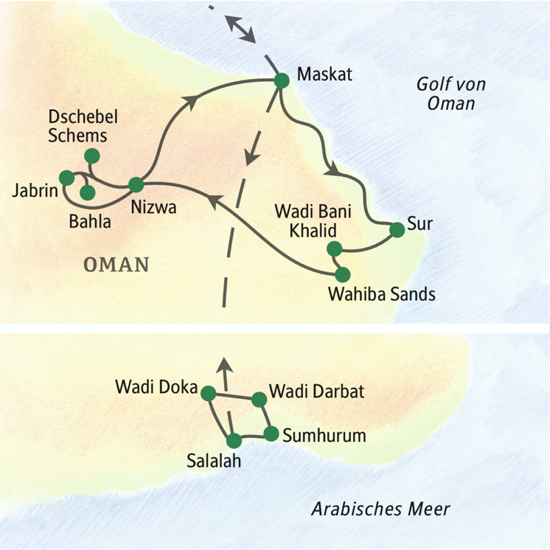 Studiosus - Oman - die umfassende Reise