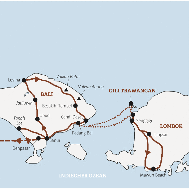 Marco Polo Reisen - Bali – Lombok – Gili - Mini-Gruppe – nur 4-12 Teilnehmer