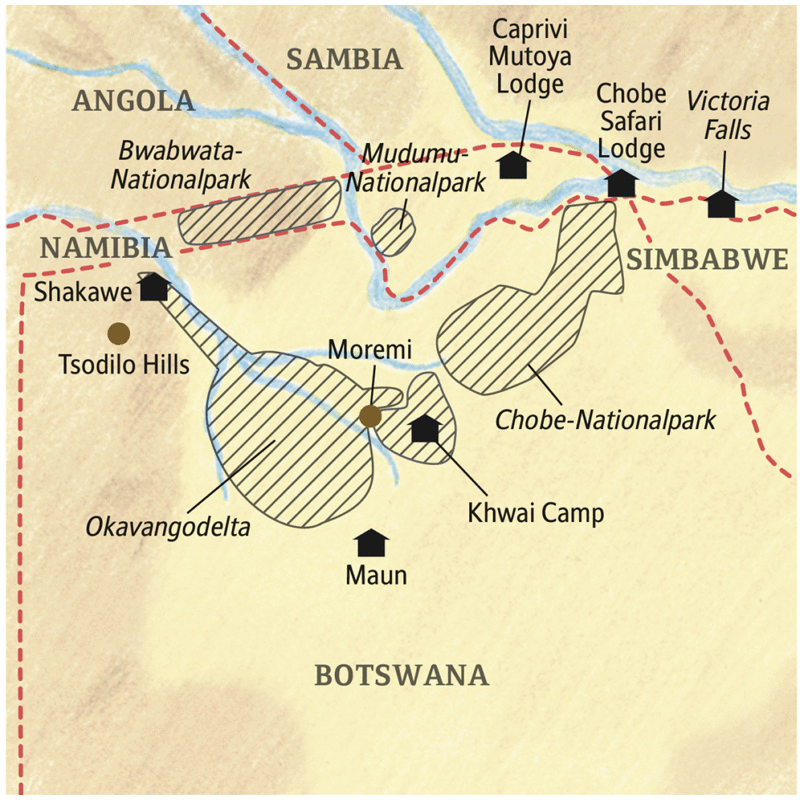 Studiosus - Botswana – Caprivi - im Rhythmus des Okavangos