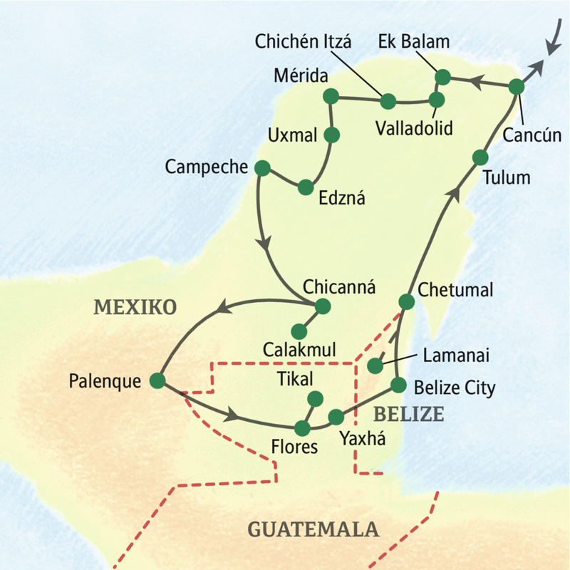 Studiosus - Mexiko – Guatemala – Belize - Mundo Maya