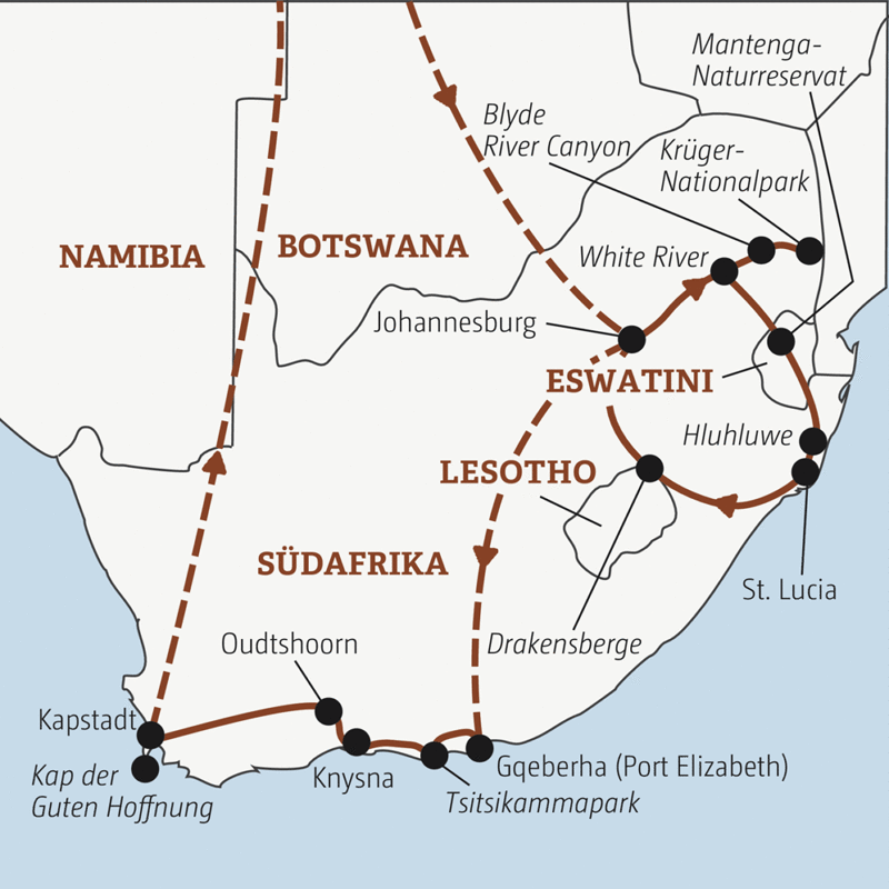 Marco Polo Young Line Travel - Südafrika - Inside Africa