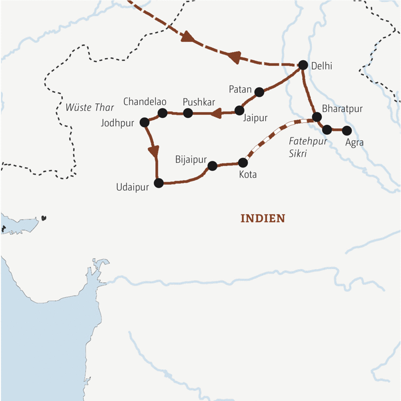 Marco Polo Reisen - Rajasthan - Mini-Gruppe – nur 4-12 Teilnehmer