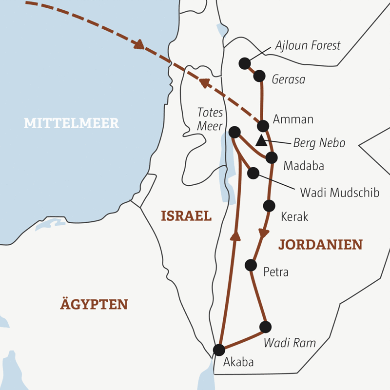 Marco Polo Reisen - Jordanien - Arabische Schatzsuche