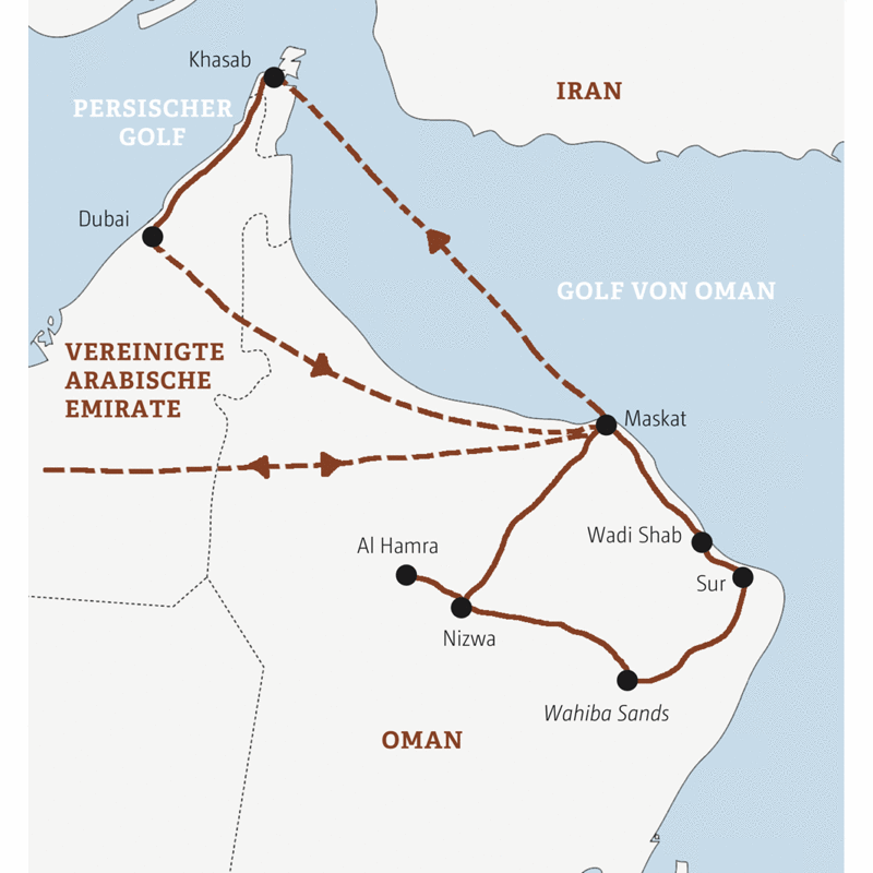 Marco Polo Reisen - Oman und Emirate