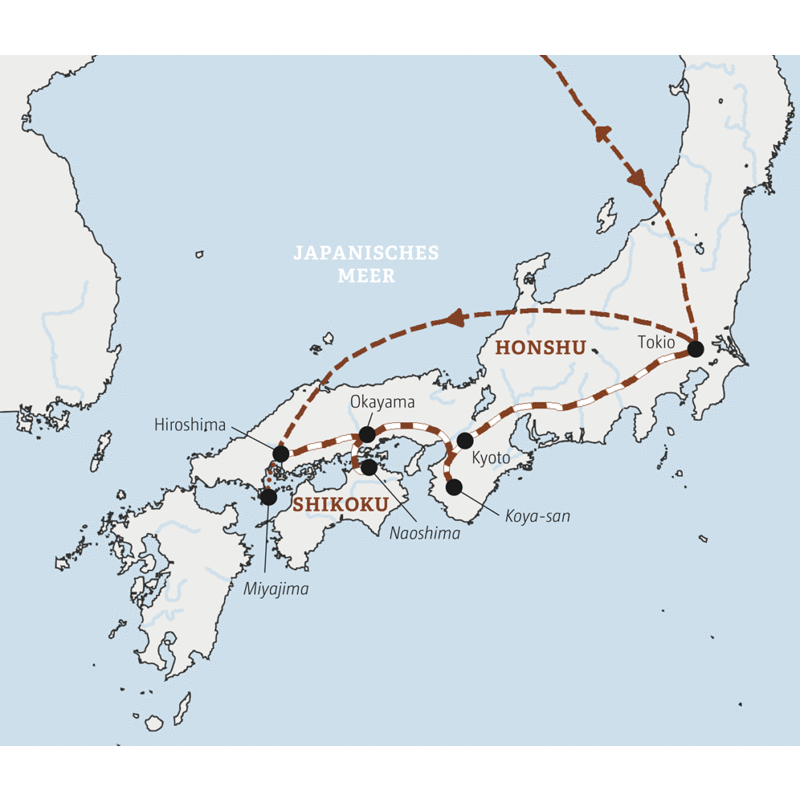 Marco Polo Reisen - Japan - Mini-Gruppe – nur 4-12 Teilnehmer
