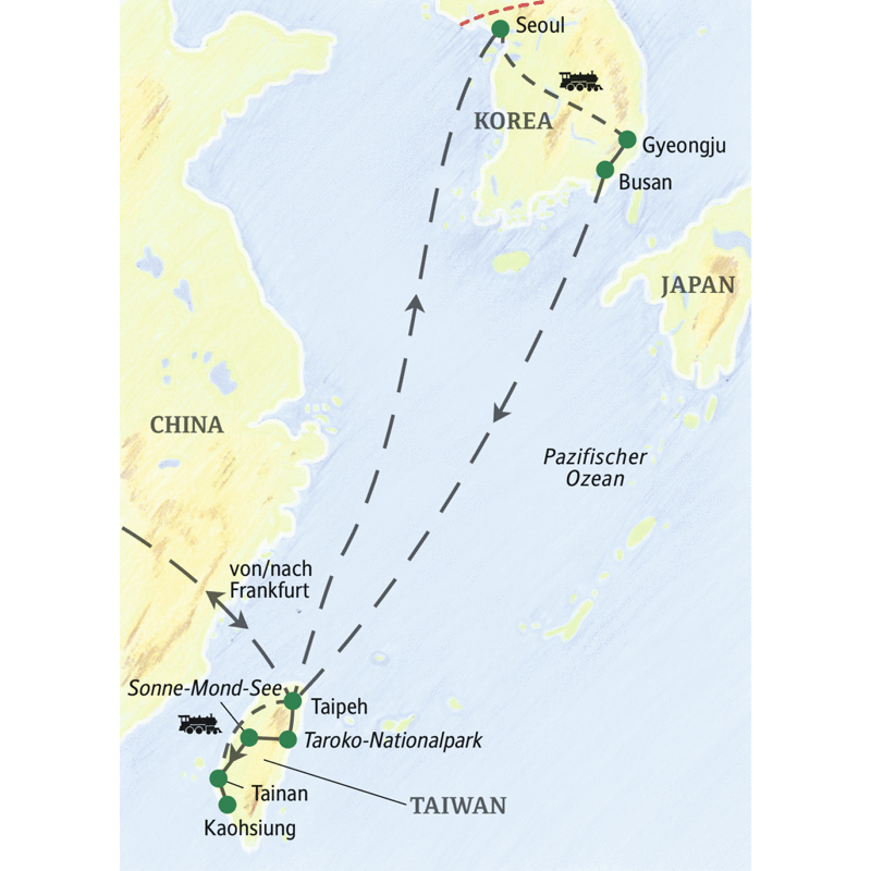 Studiosus - Taiwan – Südkorea - Hochkulturen Ostasiens