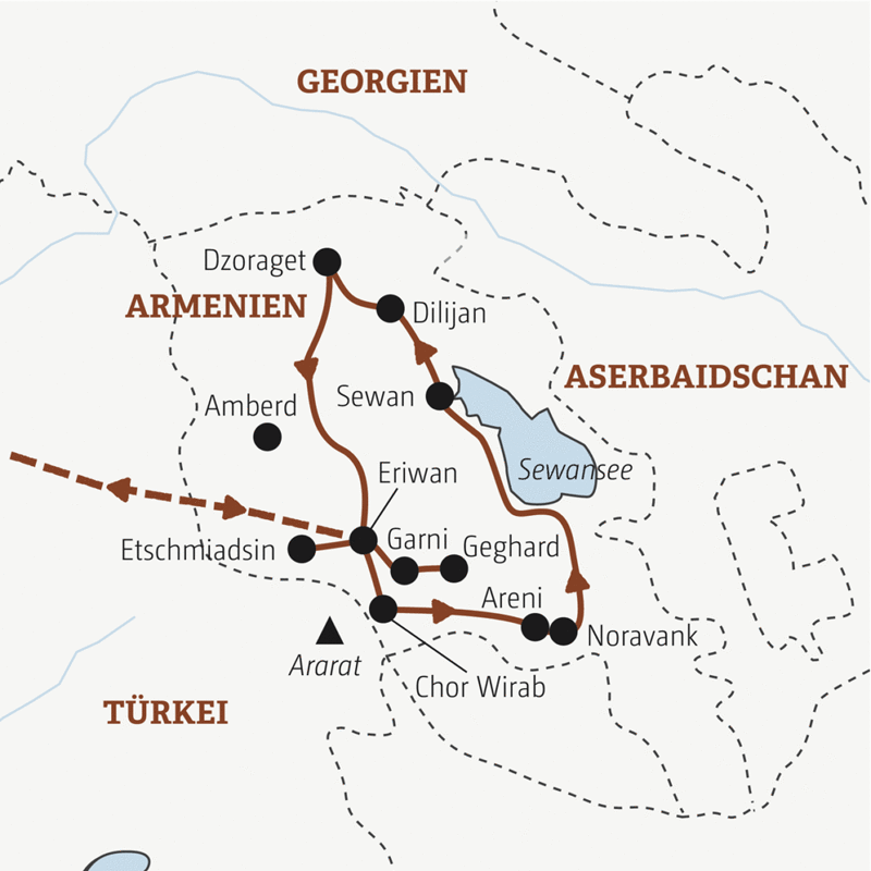 Marco Polo Reisen - Armenien - Schätze des Kaukasus