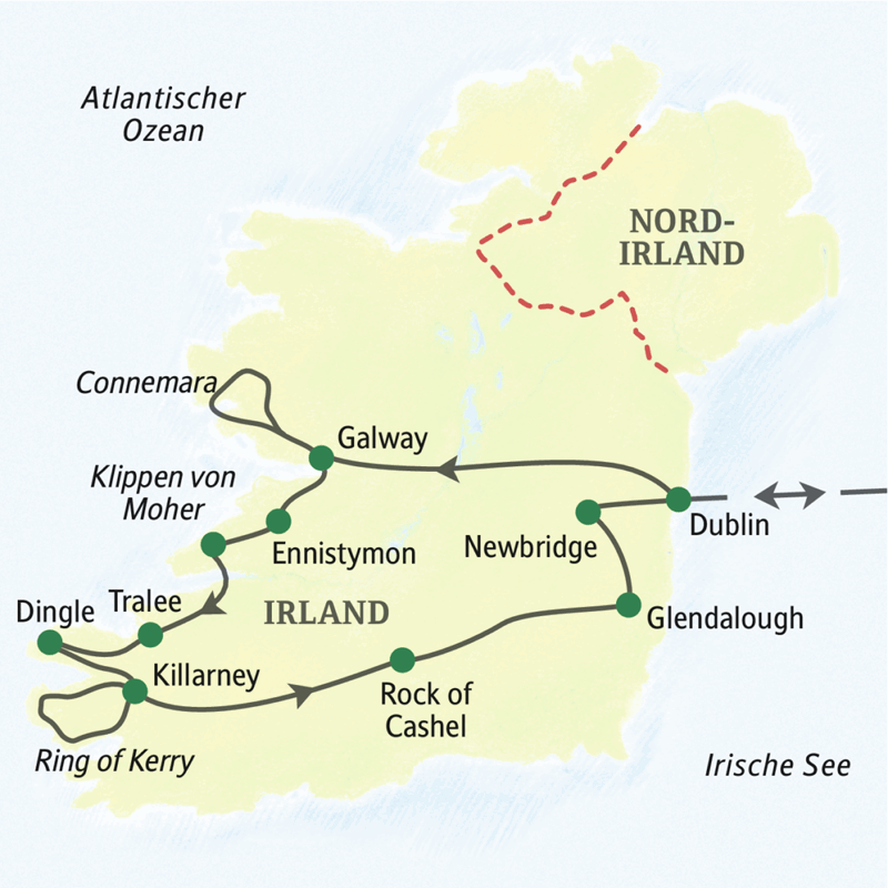 Studiosus - Irland - Höhepunkte