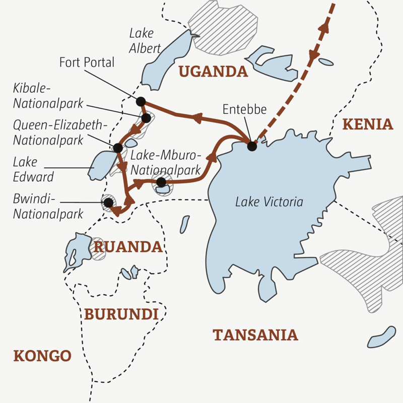 Marco Polo Reisen - Uganda - Auf den Spuren der Berggorillas