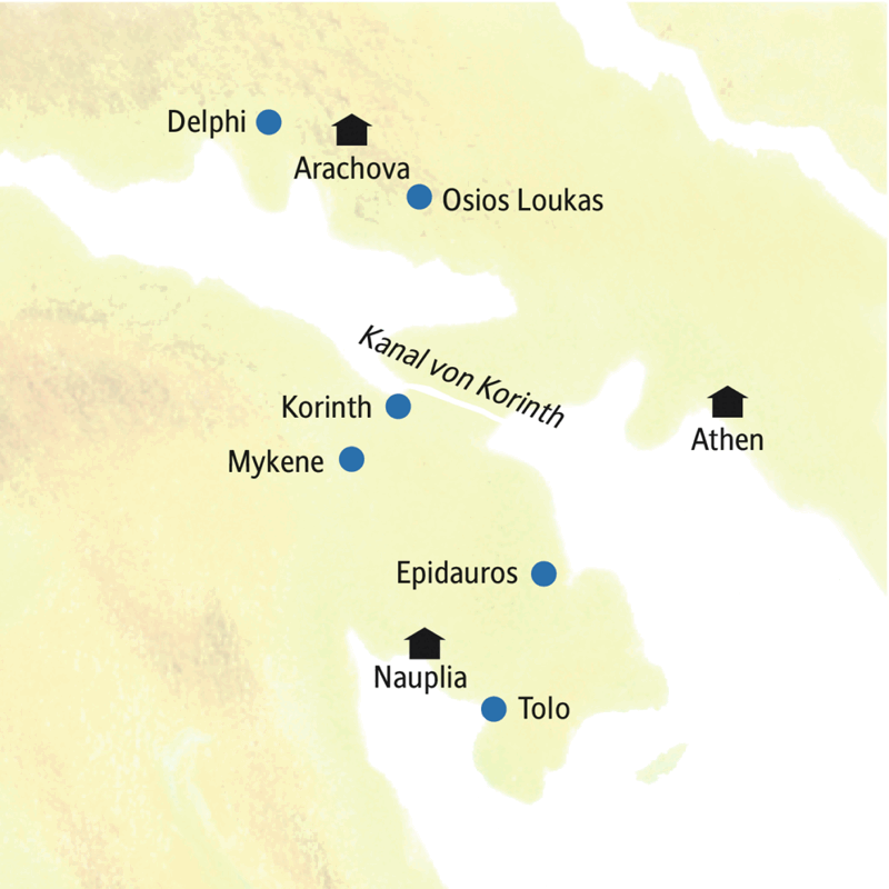 Studiosus - Griechenland - orakeln bei Ouzo und Oliven