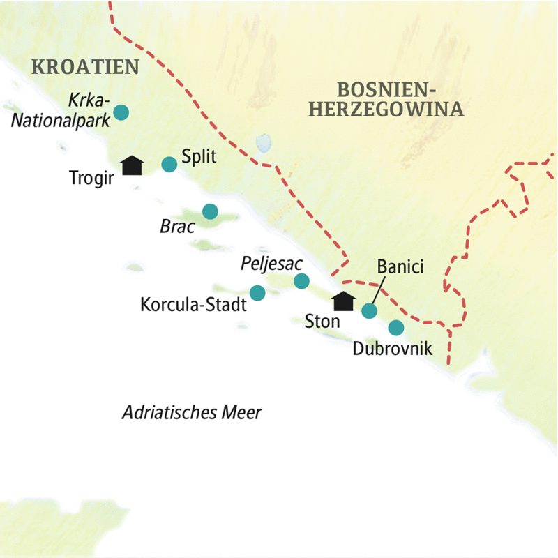 Studiosus - Kroatien - Sonne, Meer und Lebenslust