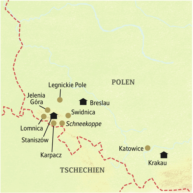 Studiosus - Südpolen – Riesengebirge - genüsslich durch Rübezahls Reich