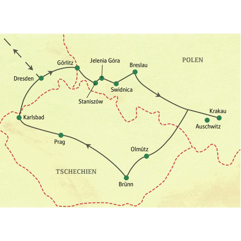 Studiosus - Schlesien – Böhmen – Mähren - zwischen Breslau, Krakau und Prag