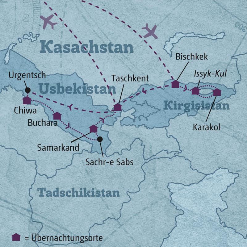 Marco Polo Reisen - Usbekistan – Kirgisistan - Zentralasiens Kontraste