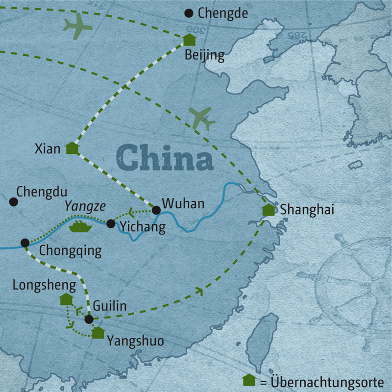 Marco Polo Reisen - China - Megastädte und Flusslandschaften