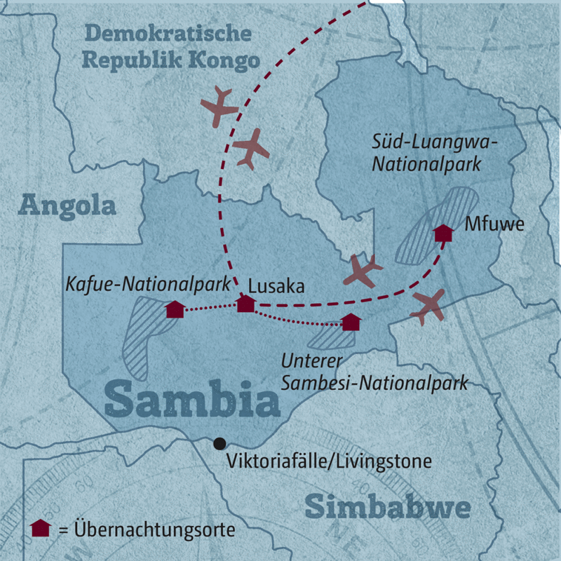 Marco Polo Reisen - Sambia - Ungebändigtes Afrika