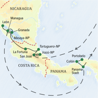 Studiosus - Mittelamerika - Costa Rica – Nicaragua – Panama