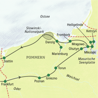 Studiosus - Polen - Masuren, Danzig, Pommern