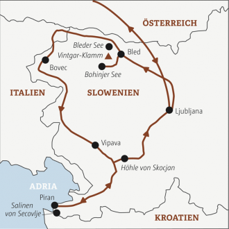 Marco Polo Young Line Travel - Slowenien - Alpen-Adria-Abenteuer