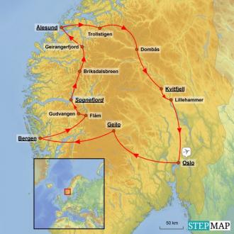  - NORWEGEN - Faszination in Fjell und Fjord