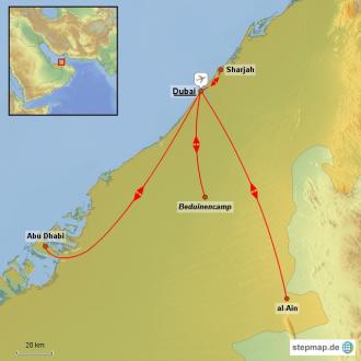  - VEREINIGTE ARABISCHE EMIRATE  Kontrastreiche Superlative