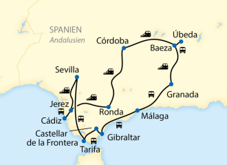  - Al Ándalus: Spaniens Süden Mit dem legendären Al Ándalus durch den Süden Spaniens (2024/2025)
