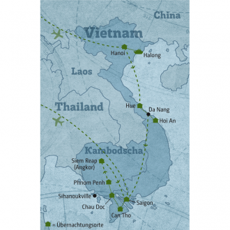  - Vietnam – Kambodscha - Die Höhepunkte Indochinas