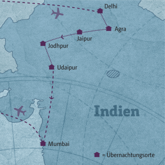  - Nordindien - Moguln, Mythen und Maharadschas