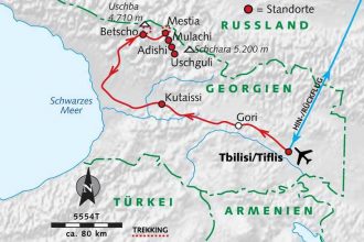  - Türme, Tschatscha und der Transcaucasian Trail