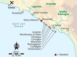  - Die fünf bunten Dörfer der Cinque Terre