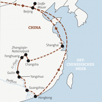  - China - Zwischen Wolkenkratzern und Felsnadeln