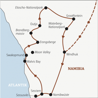  - Namibia - Farbenspiele der Wüste