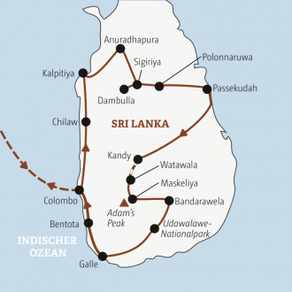  - Sri Lanka - Inselabenteuer im Indischen Ozean