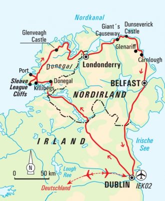  - Irland, Nordirland - Wandern im wilden Norden