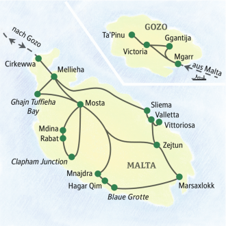  - Malta – Gozo - Höhepunkte