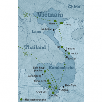  - Vietnam – Kambodscha - Die Höhepunkte Indochinas