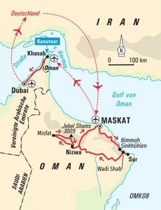  - Oman – Berge, Wüste, Fjordlandschaften