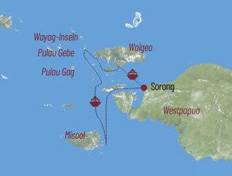  - Indonesien | Westpapua • Raja Ampat - Kreuzfahrt im Inselparadies der vier Rajas