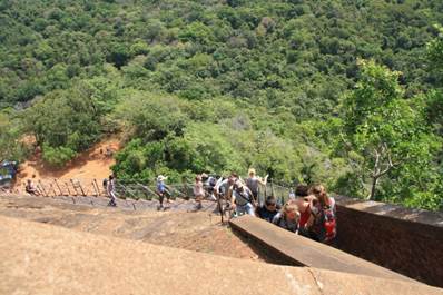 Sigiriya-Felsen (Löwenfelsen)