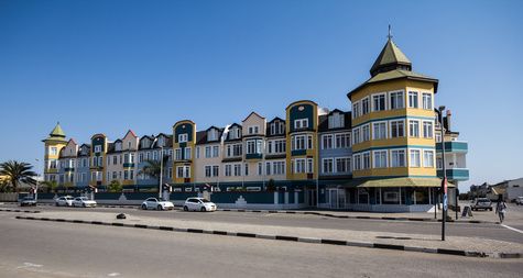 Bild: Straße in Swakopmund